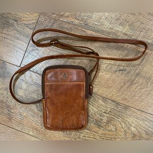 Harbour 2nd Brown Leather Crossbody Bag